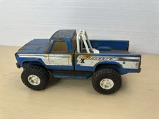 Nylint Chevy Blue Rhino Vintage 1970s 4x4 Pickup Truck Hook Roll Bar 14”