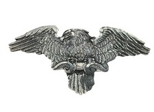 Vintage The Brass Belt Buckle Co American Eagle 1975 Lewis Buckle Chicago