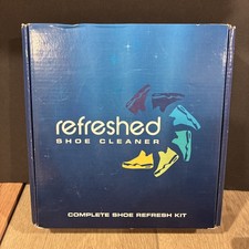 Refreshed Shoe Cleaner Conditioner Complete Kit w/Repellent, Touch Up Brush