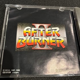 After Burner II 2 Sega Saturn SS Used Game Good NTSC-J Japan