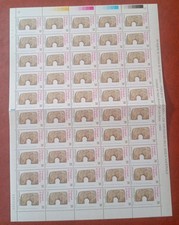 Timbre Andorre Espagnol Europa Feuille Entière Yt 267 **   D19