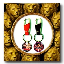 ALDIOUS LIVE UNLIMITED DIFFUSION 🇦🇺TWO CREATIVE LEATHER KEYCHAINS 🇦🇺