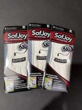 3 NEW FOOTJOY SOFJOY GOLF GLOVES - MEN'S SMALL WORN ON YOUR RH