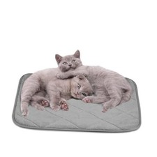 Fluffy Self Warming Cat Mat, Cat Blanket, Thermal Dog Mat, Washable, Non-Slip