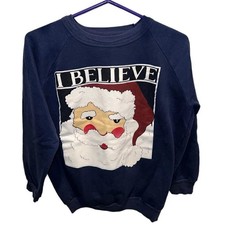 Vintage made in the USA Santa Claus sweatshirt size medium