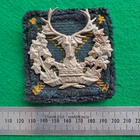 WW1 The Gordon Highlanders Regiment Glengarry Cap Badge & Original Tartan Back