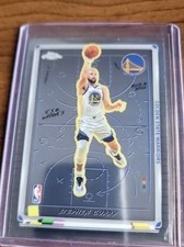 2025-26 Topps Chrome Stephen Curry X's & Whoa's #XW-5 Golden State Warriors