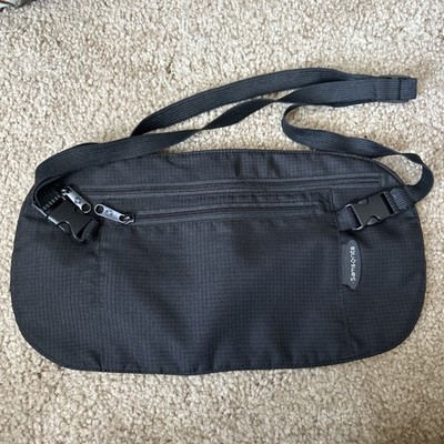 Samsonite Waist Bag - Adjustable Travel Money Belt Pouch Black