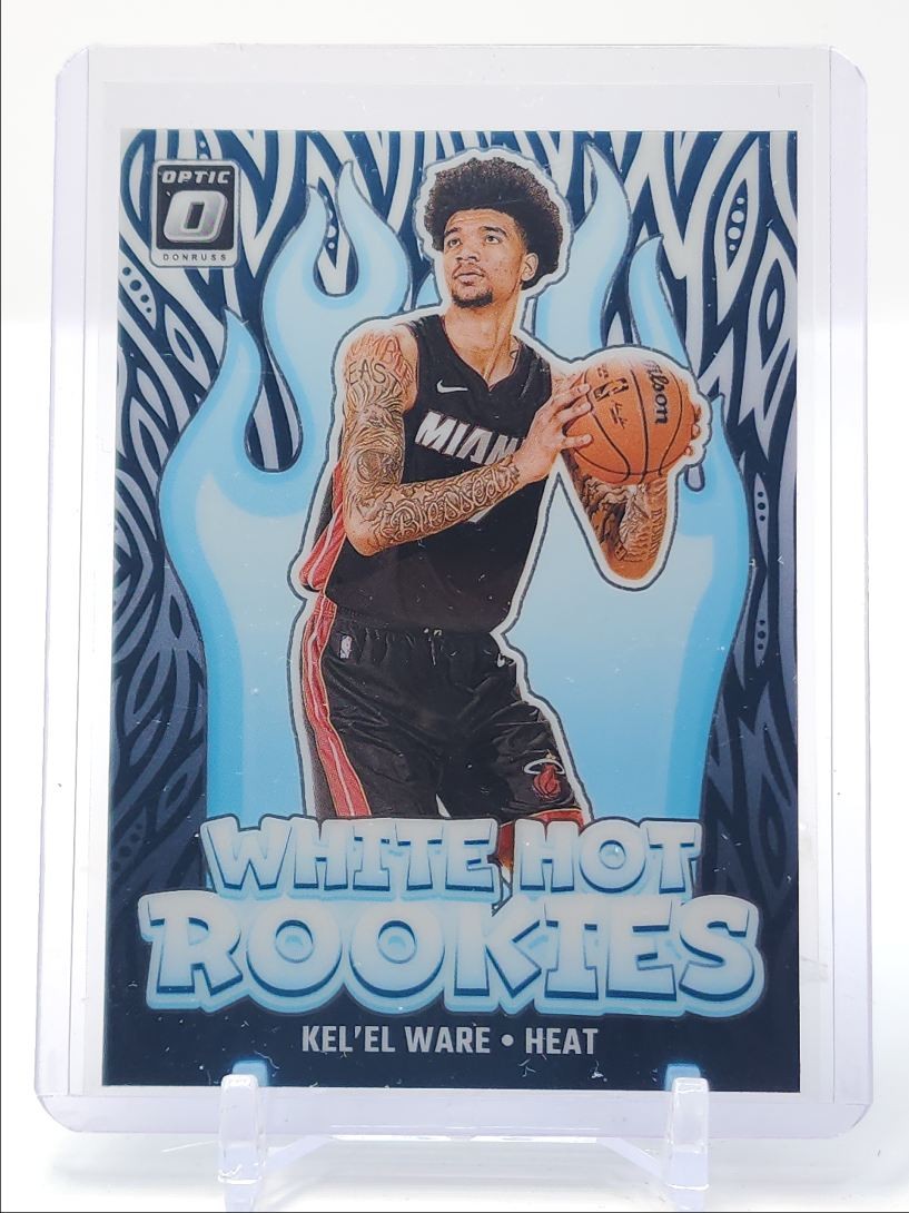 KEL'EL WARE 2024-25 DONRUSS OPTIC WHITE HOT ROOKIES HEAT B RC Q4641