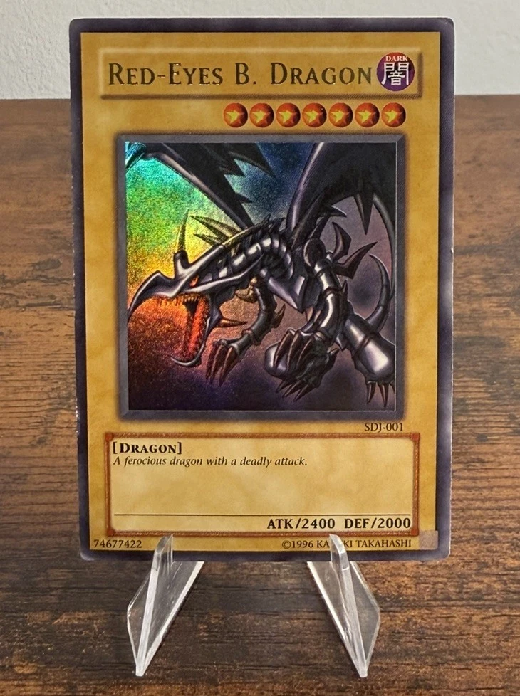 Ultra Rare Red Eyes Black Dragon Yu-Gi-Oh! Individual Cards for