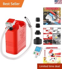 Fuel Transfer Pump Battery Powered with Auto-Stop, Gas Can Pump Transfer with...