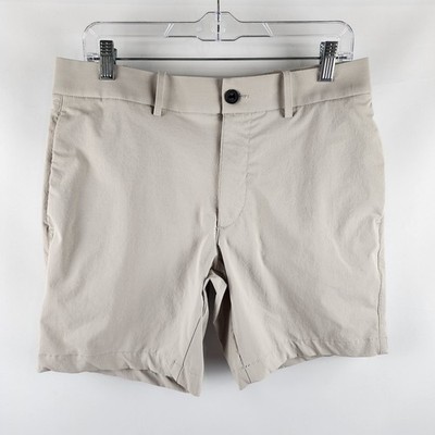 Western Rise Shorts Mens 32x7 Beige Evolution Shorts