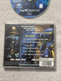 Expendable (Sega Dreamcast, 1999) No Manual Tested Working