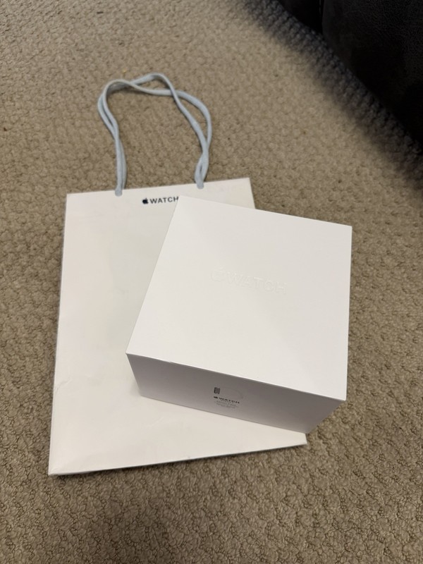 Apple Watch Empty Box A1758 With Apple Watch Apple Store Bag