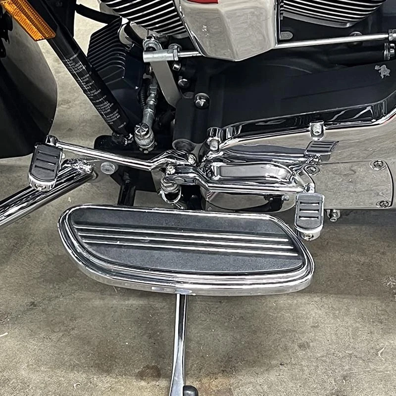 Heel Toe Shift Lever Shifter Peg Fit For Harley Softail Touring Electra Glide - Imagem 2 de 4
