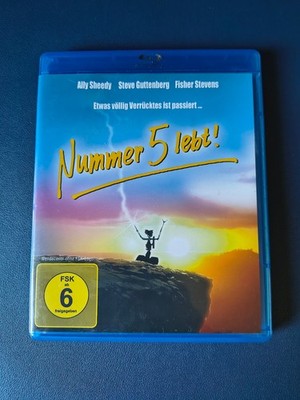 Nummer 5 lebt! - Blu-ray - deutsche Ausgabe mit Wendecover