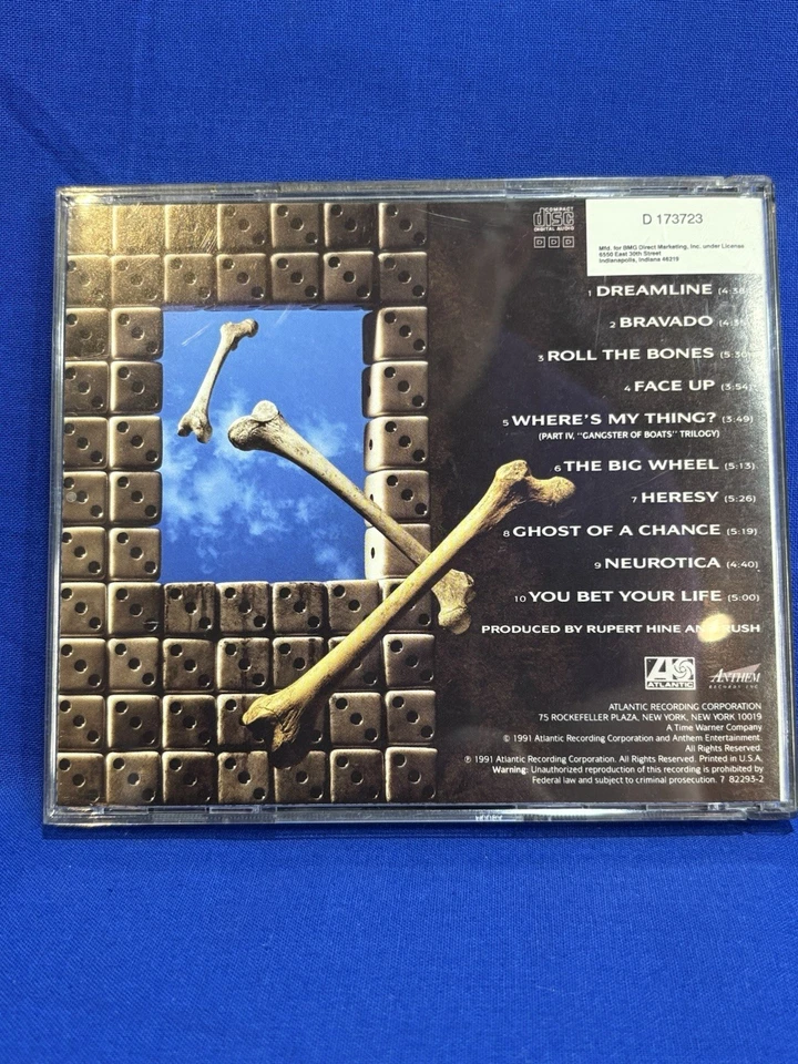 CD Lot Of 8 Rush CDs Roll The Bones 2112 Moving Pictures Permanent Waves Prog - Image 3 of 4