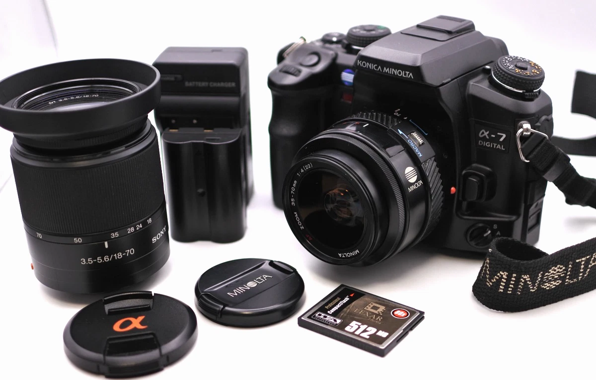 Konica Minolta Digital SLR Cameras for Sale - Shop New & Used