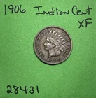 1906 Indian Head Cent / Penny 1c Xf Extra Fine
