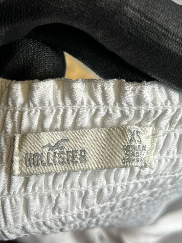 Vestido Holister para mujer Xs blusa blanca nuevo Foto 3 de 4