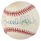 Brooks Robinson Signed OAL Budig Baseball - JSA
