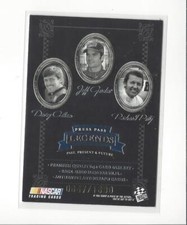 2005 Press Pass Legends Blue #50B Davey Allison/Jeff Gordon/Richard Petty /1890