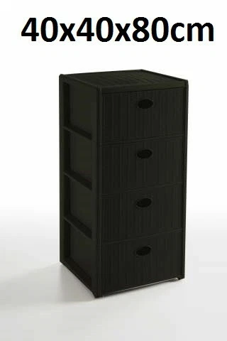 Cassettiere in plastica di camera da letto