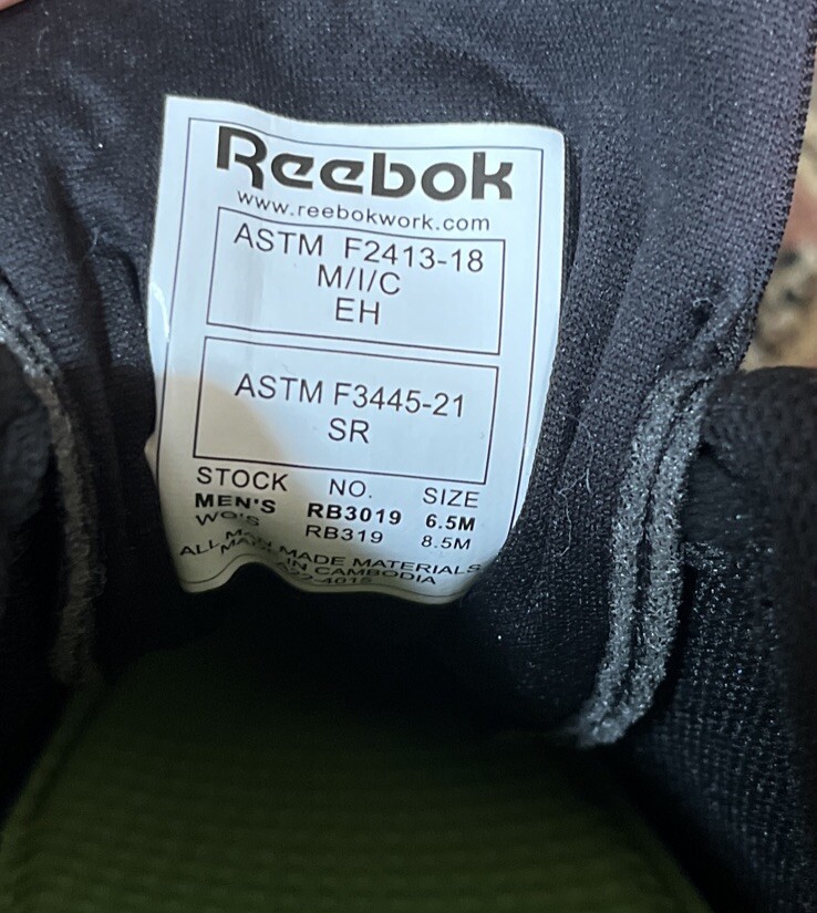 Reebok Work Zig Pulse Composite Toe Work Sneaker … - image 8