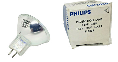Philips 13289 EPZ (410337) 13.8V 50W MR16 GX5.3 Projection Bulb Germany