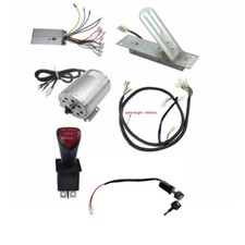 48V 1800W Electric Brushless Motor KIT Controller for ATV Scooter Go kart E-BIKE