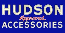 Hudson Automobile Co. Approved Accessories NEW Sign 18" x 36" USA STEEL XL Size