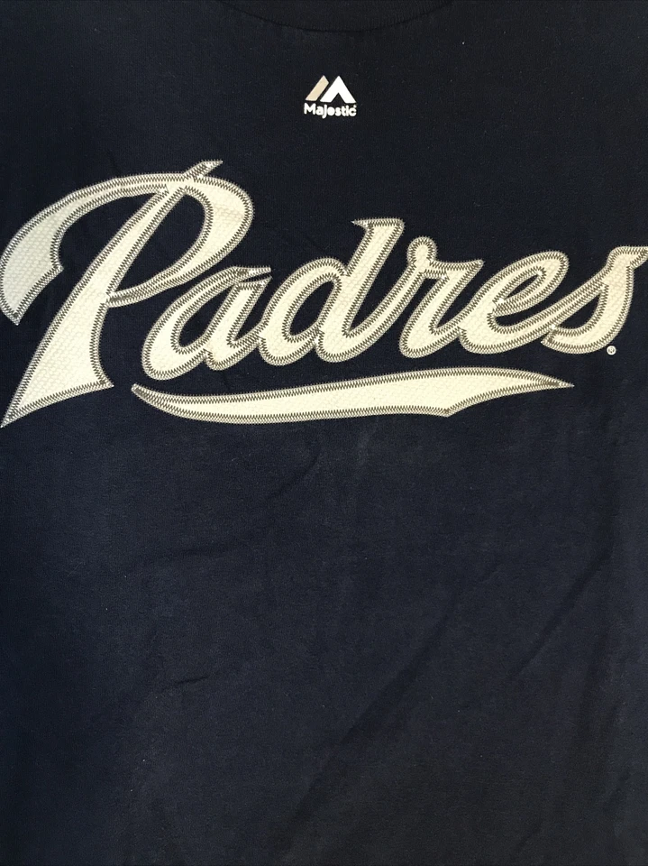 Camiseta Majestic San Diego Padres Kemp #27/Adulto 2XL/Azul/Manga Corta * Foto 4 de 4
