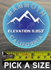 Mammoth Mountain Sticker Decal California Ski Snowboard Heavenly Northstar June