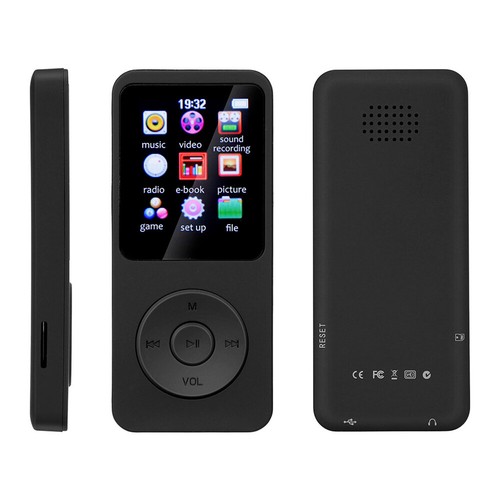 Bluetooth MP4 MP3 Player 64GB/128GB Support FM Radio Music Built in Speakers NEW - Picture 4 of 43