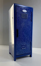 Rhode Island Novelty original 11 Inch Glitter Mini Metal Locker