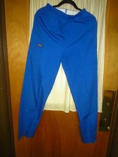Scrub Pants - Cherokee Workwear - Size X-Small - Royal Blue - Inseam 32.5"