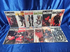 BRZRKR 1-12 Standard Cover A Complete Series Set NM 1 2 3 4 5 6 7 8 9 10 11 12