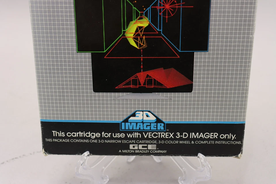 3D Narrow Escape GCE Vectrex 3D Imager Game, Box & Instructions Extremely Rare - Image 3 of 4