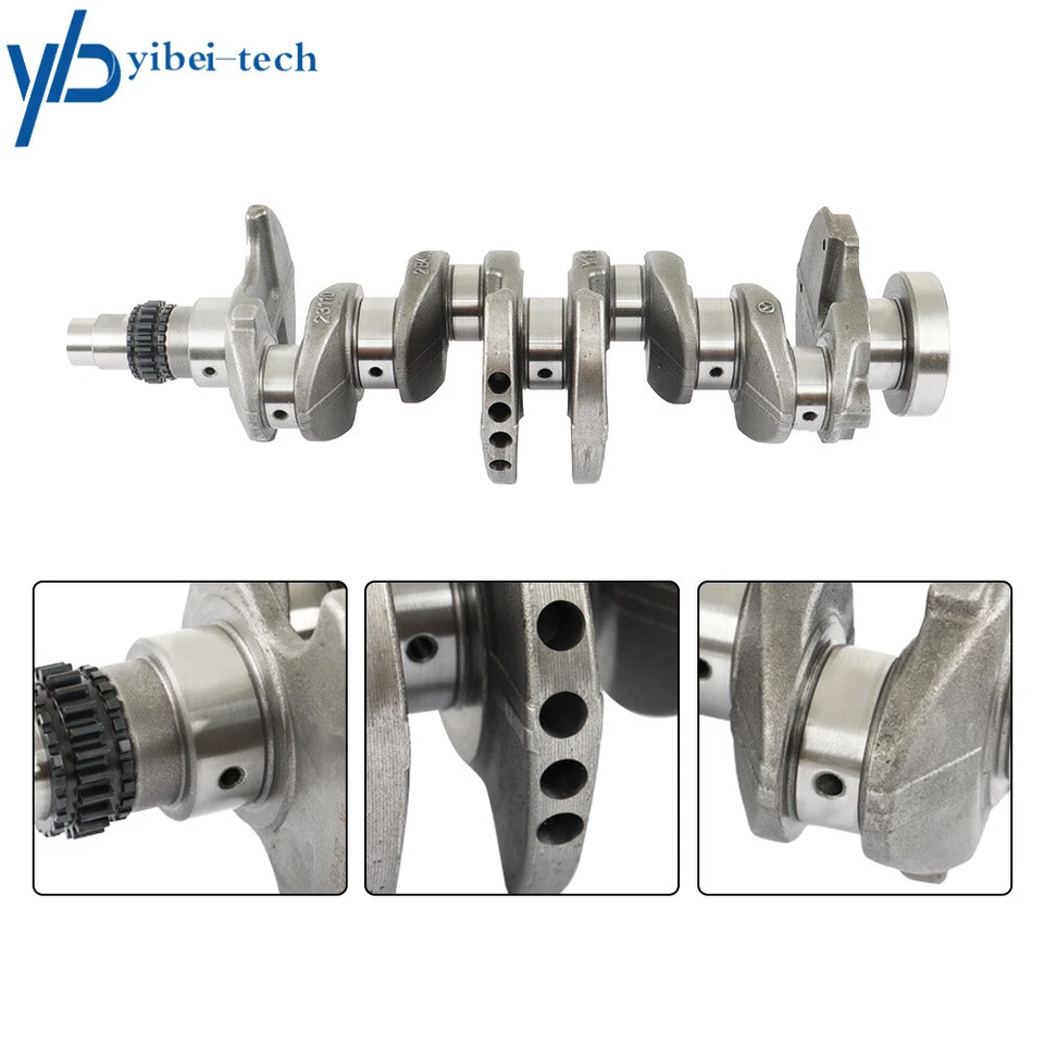 Crankshaft 23110-2B100 For Hyundai Veloster Kia Soul Rio 1.6 2012-2017/2018/2019 - Image 3 of 4