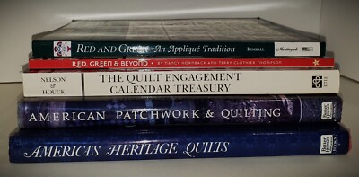 LOT OF 5 QUILT BOOKS Collecting Instructions Patterns Templates Advice $121.75