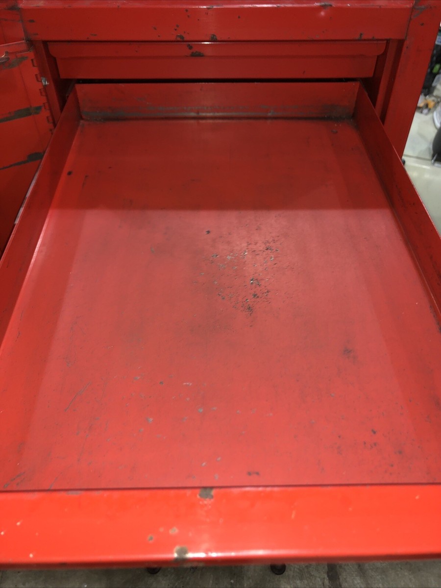 VTG 1982 Snap-On KR-274A Side Box Cabinet Chest 3 Drawer (FREE S&H