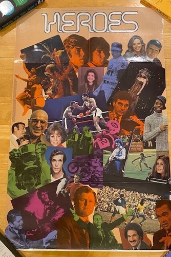 Heroes of the 70s poster (eBay Link)