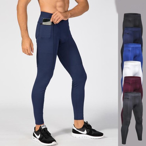 Men's Running Leggings With Pockets
