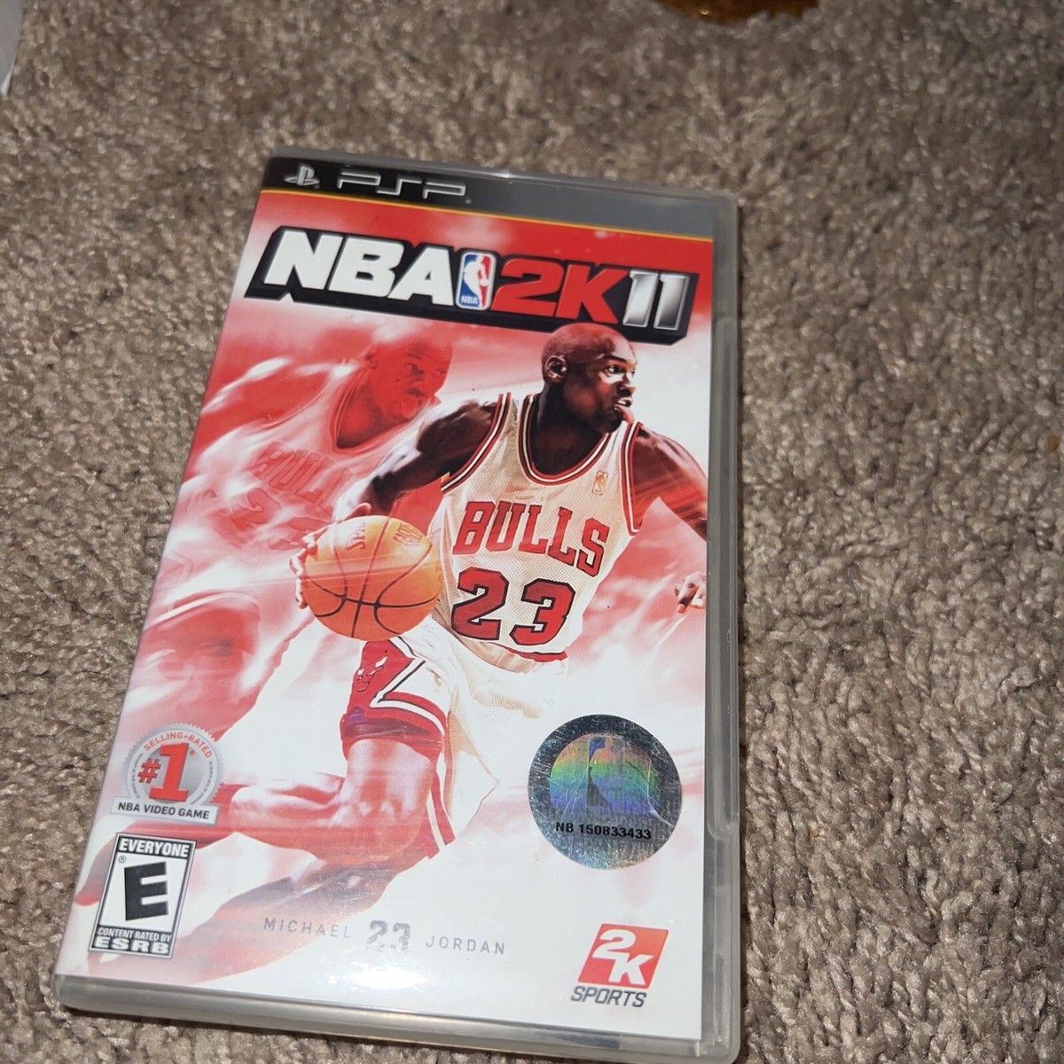 NBA 2K11 Michael Jordan Sony PSP Complete CIB 710425338540|