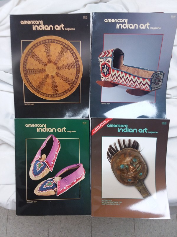 American Indian Art magazine lot of 4 - vol 29 numbers 1,2,3 &4