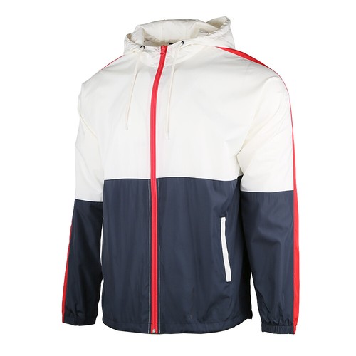 Lightweight Water-Resistant Windbreaker Zip-Up Hoodie Windproof Jacket for Men - Picture 27 of 30