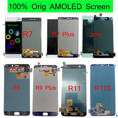 Original Amoled For Oppo R7 R9 R9s R11 R9 Plus R11s R15 Lcd