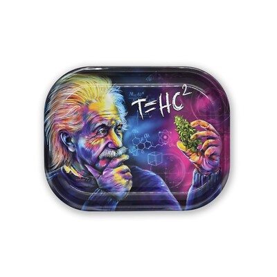 Einstein T=HC2 Rolling Tray Small - Space Mischeschale/ Drehtablett 18 x 14 cm
