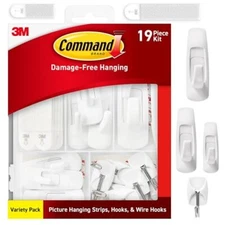 Command Variety Pack Picture Hanging Strips and Hooks for Damage Free Hanging