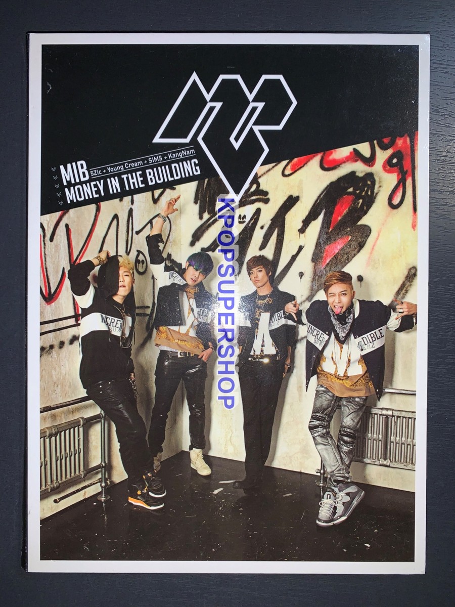 M.I.B 2nd Mini Album Money in the Building CD Photobook Great OOP
